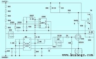 圖3 總電源部分電路